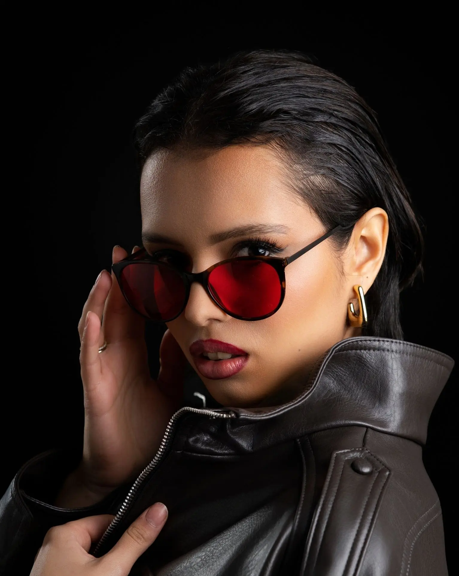 Gafas Rojas con filtro de Luz Azul para la noche, Mithohacks